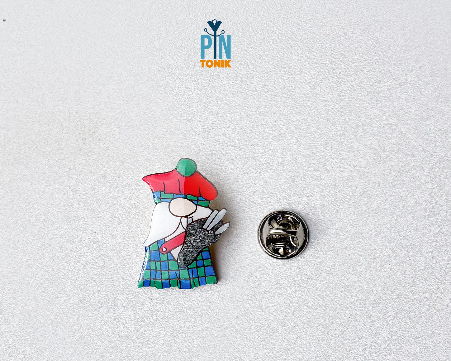Scottish Gnome Pin