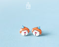 Little Clown Stud Earrings