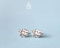 Drama Mask Stud Earrings