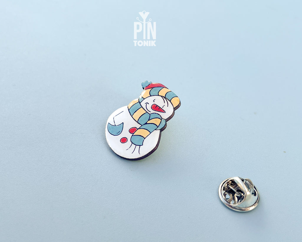Cute Snowman Pin