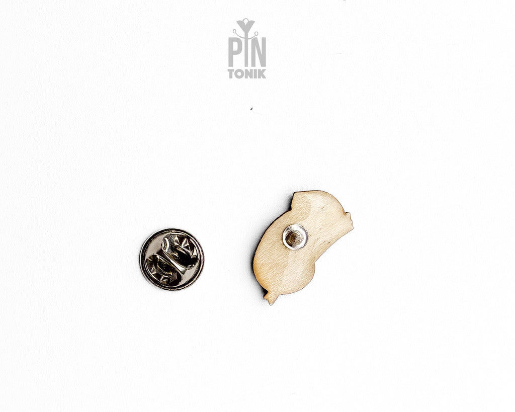 Moji the Chameleon - Wooden Pin
