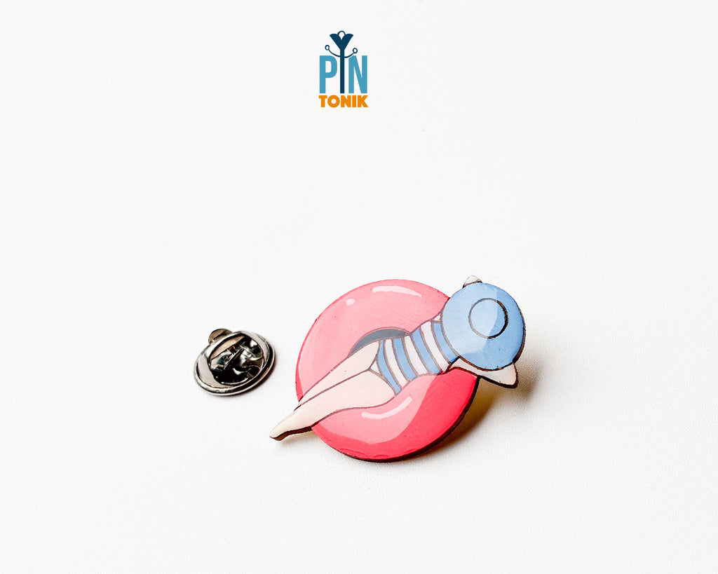 Pool Lady Pin