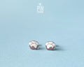 Cotton Stud Earrings
