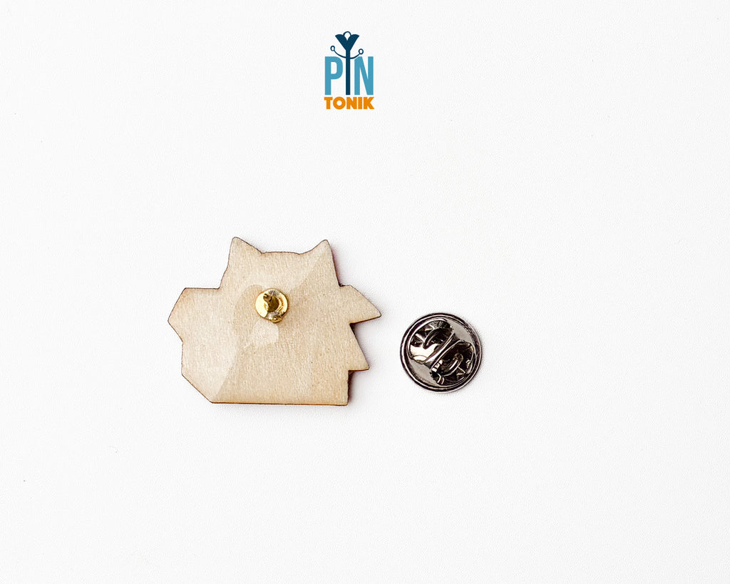 Cat in Box Pin