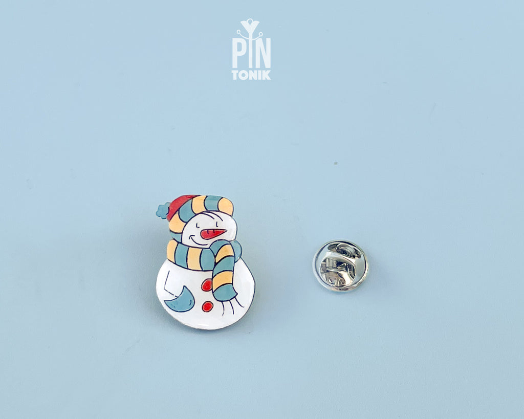 Cute Snowman Pin