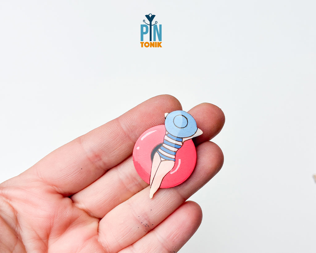 Pool Lady Pin