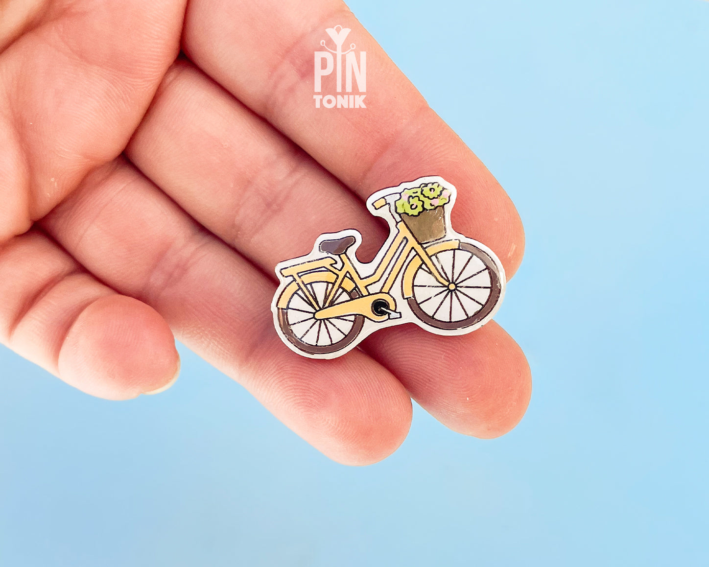 Vintage Bicycle Pin
