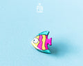 Tropical Angelfish Pin