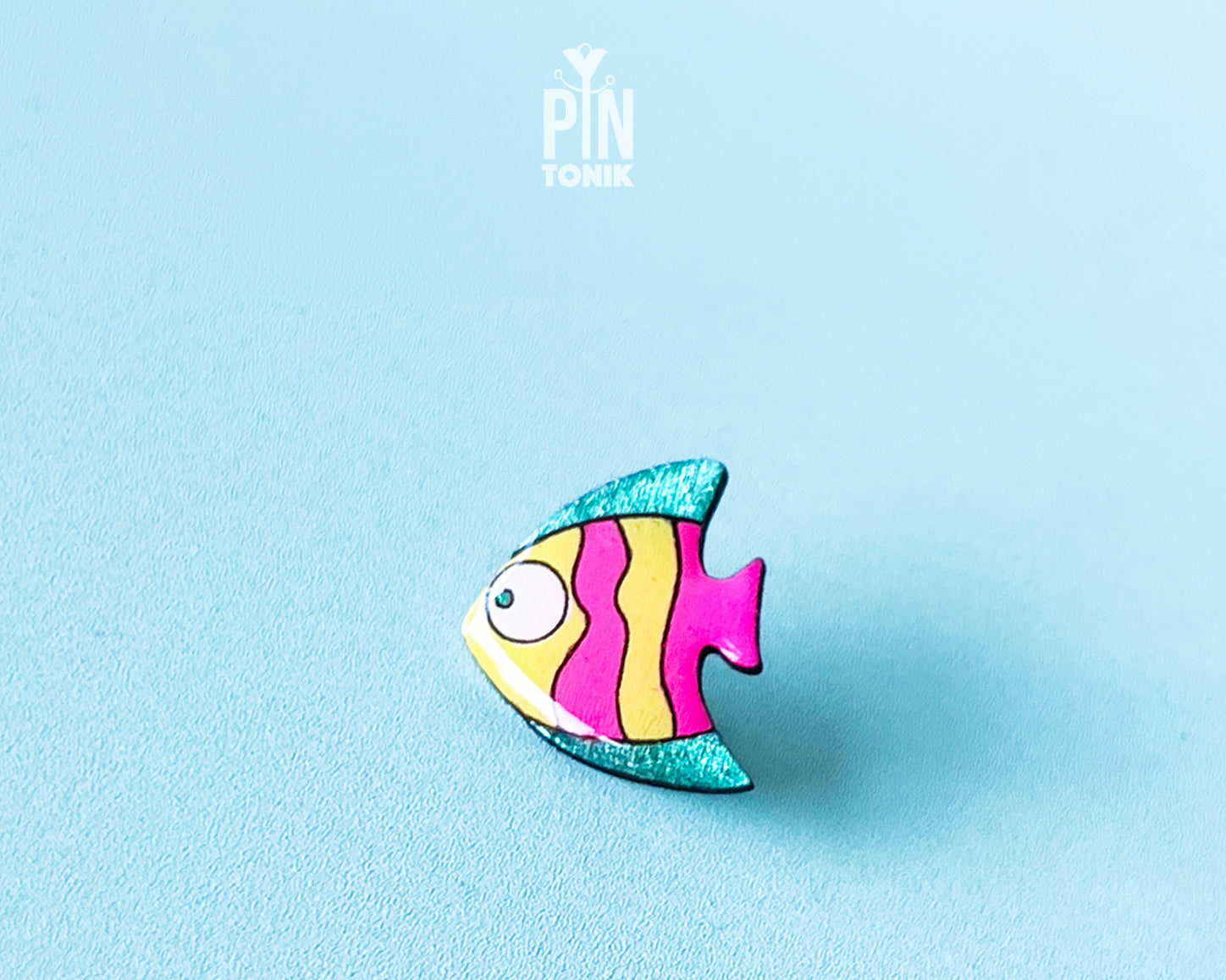 Tropical Angelfish Pin