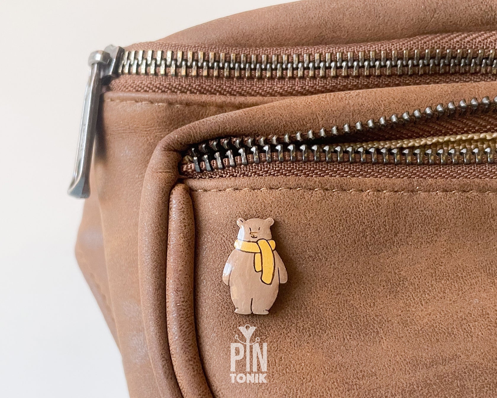 Brown Bear Pin