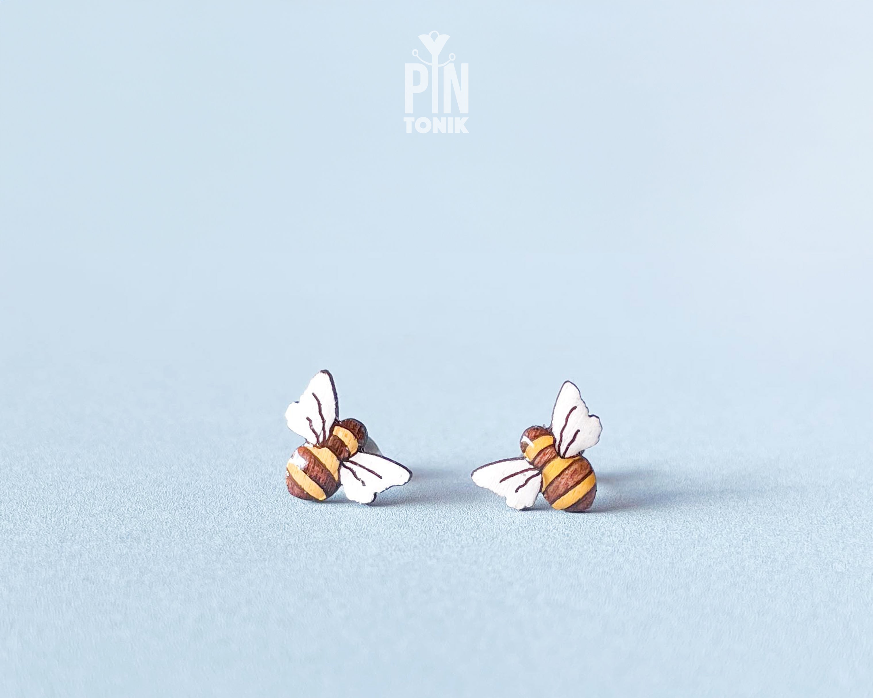 Bumblebee Stud Earrings