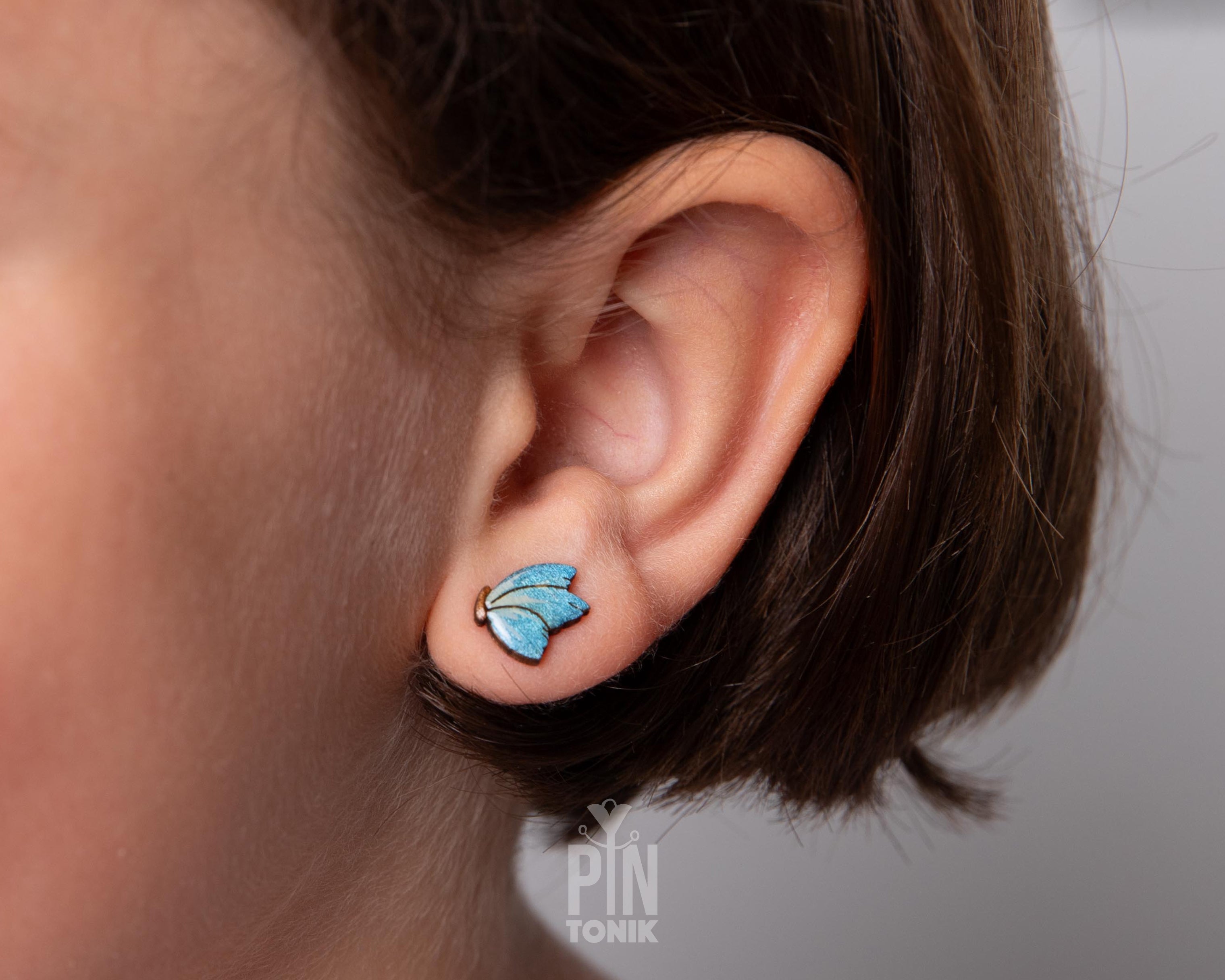 Butterfly Stud Earrings