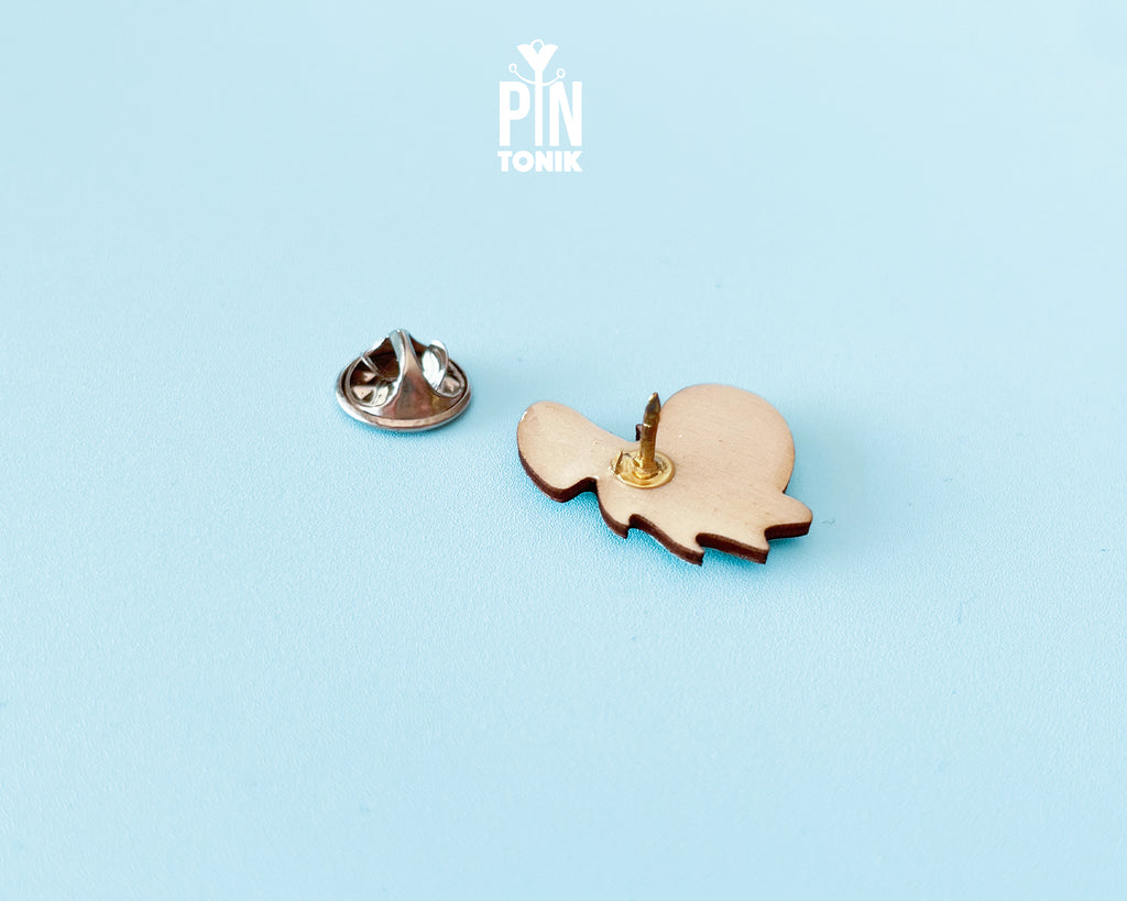 Neon Chameleon Pin