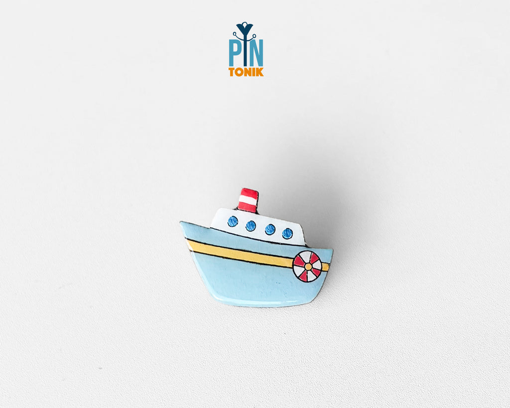 Cruise Ship Pin
