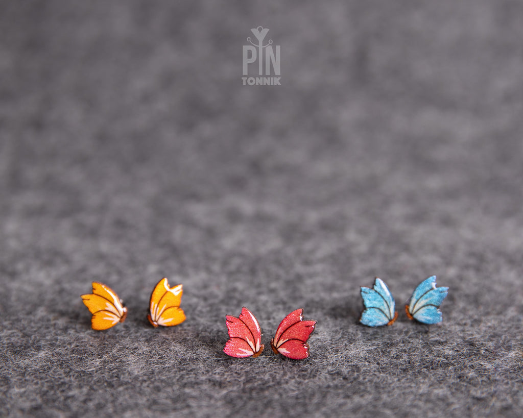 Butterfly Stud Earrings