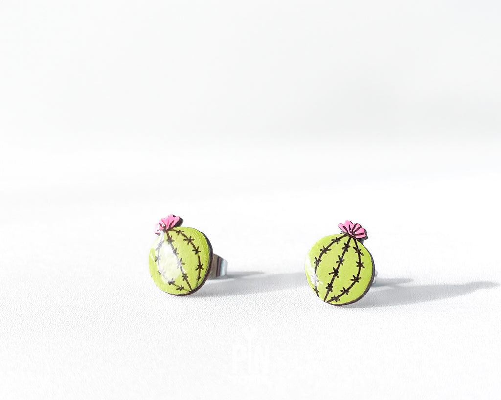 Clous d'oreilles Cactus