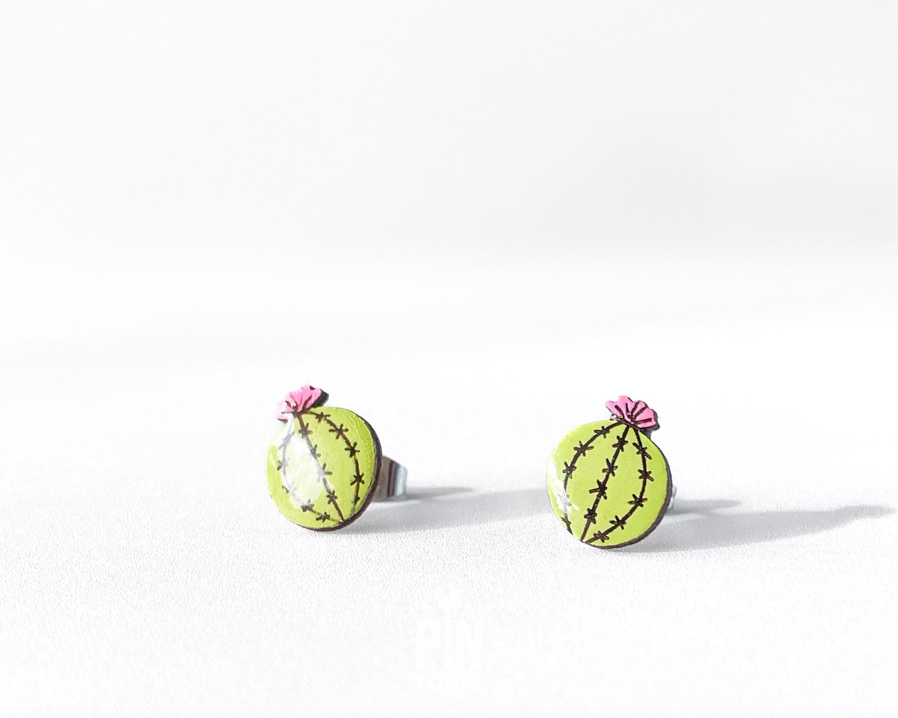 Clous d'oreilles Cactus