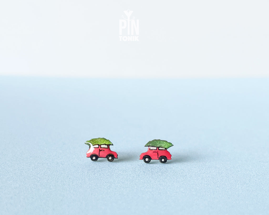 Christmas Tree Car Studs