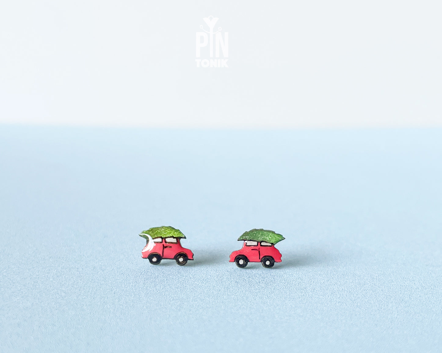 Christmas Tree Car Studs
