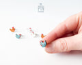 Hen Stud Earrings (Mix & Match Colors)