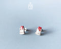 Christmas Bell Studs