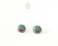 Christmas Wreath Stud Earrings