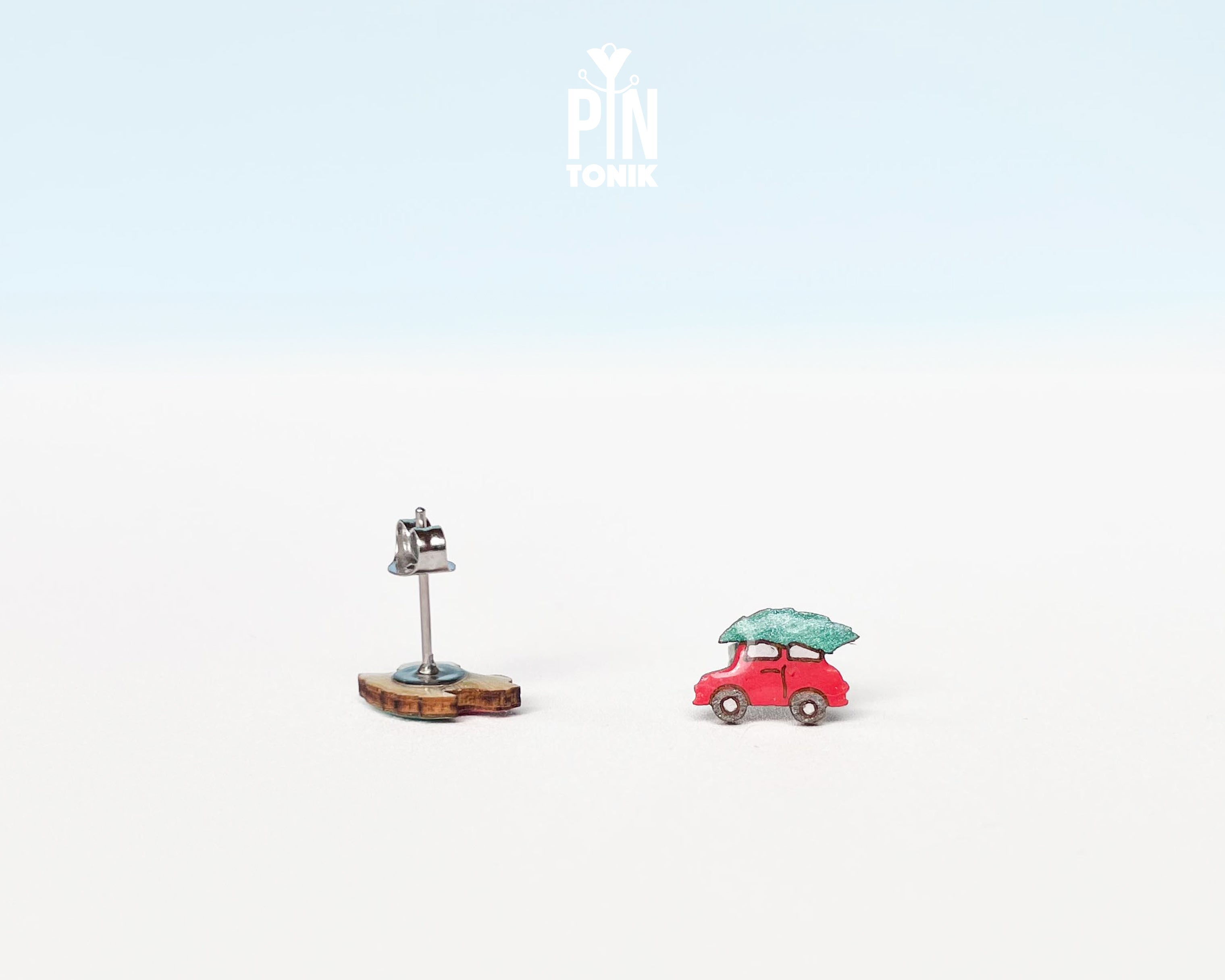 Christmas Tree Car Studs