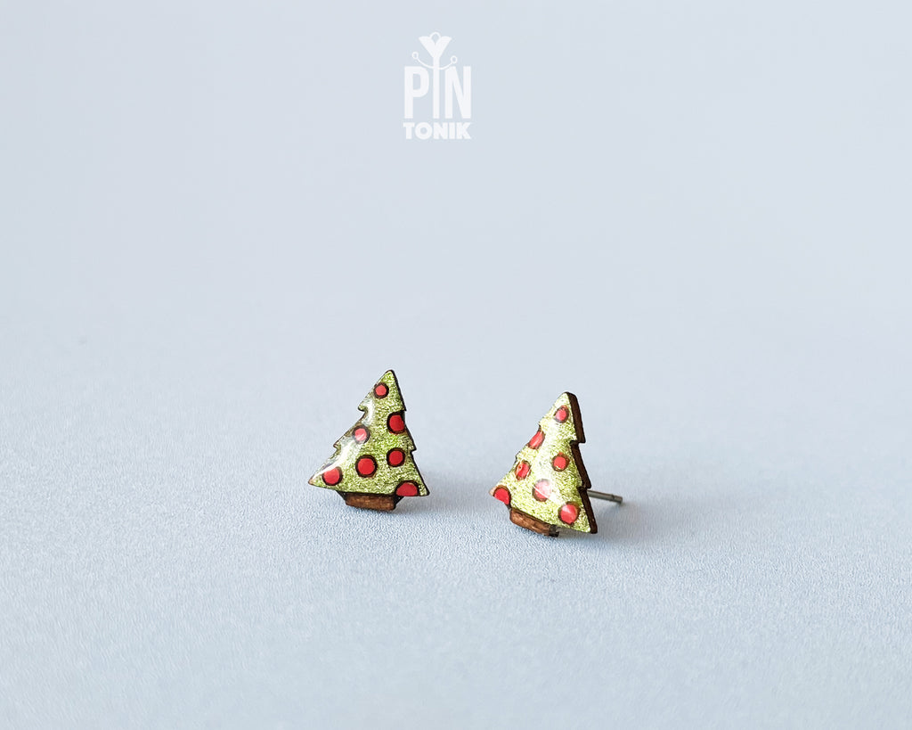 Christmas Tree Studs