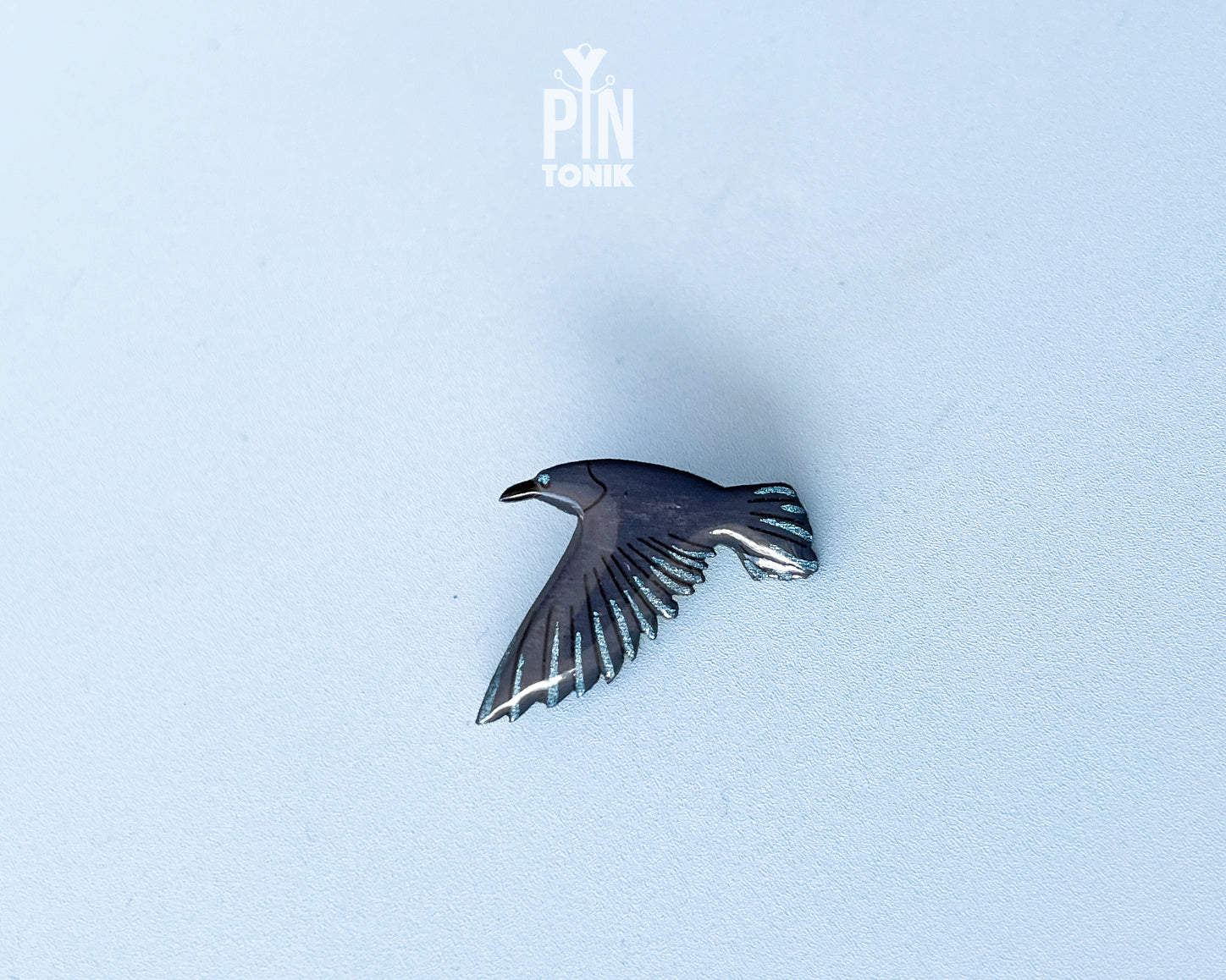 Flying Crow Pin