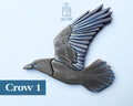 Gothic Black Raven Wall Art