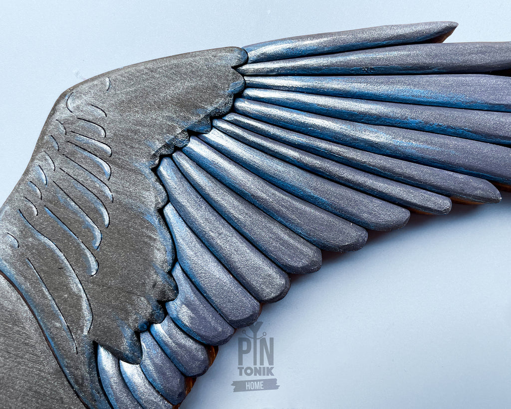 Gothic Black Raven Wall Art