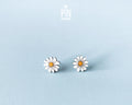 Boucles d'oreilles clous Fleur de marguerite
