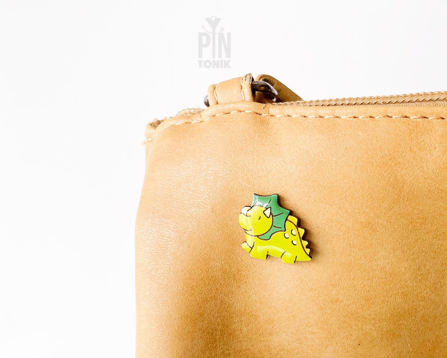 Triceratops Pin