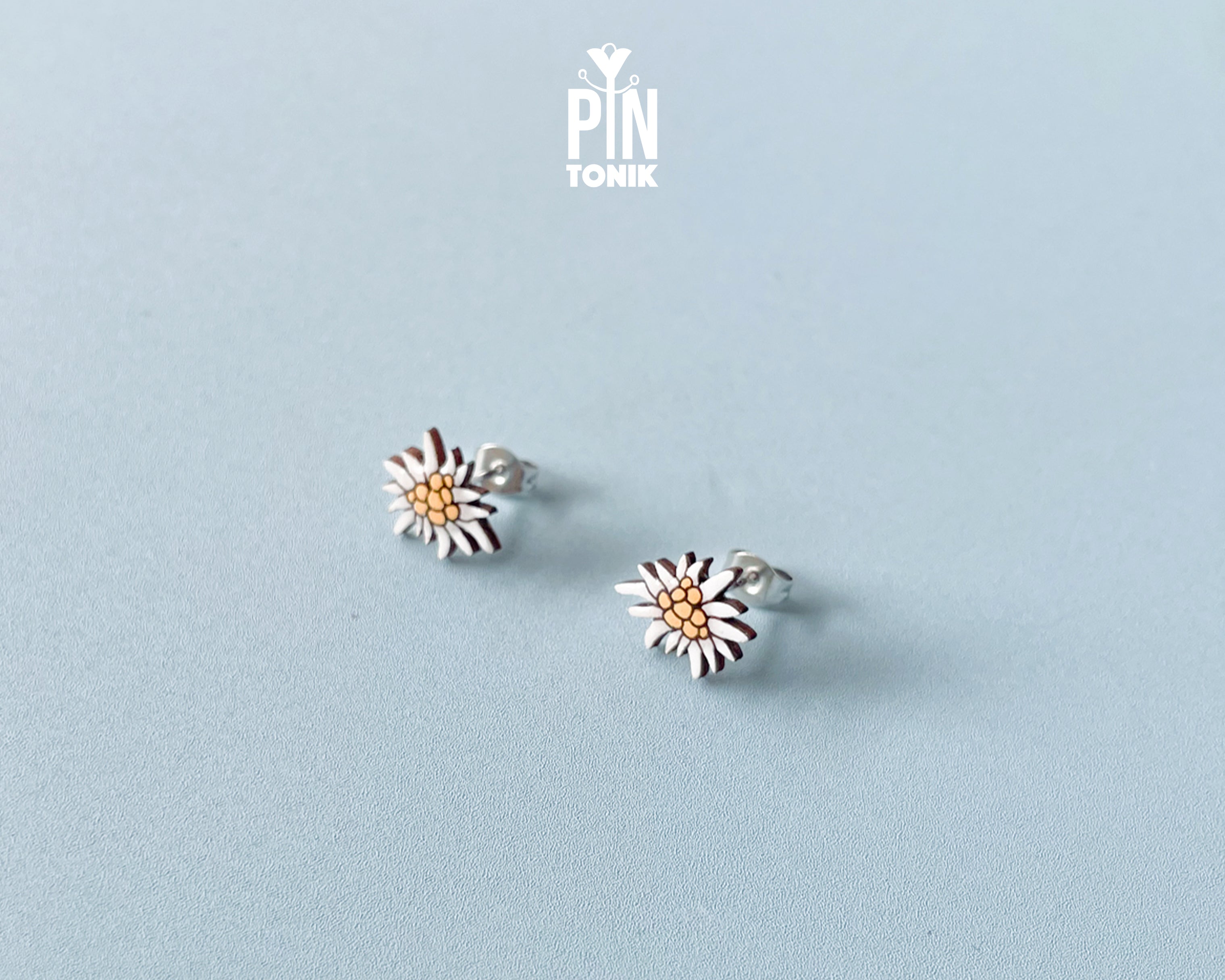 Boucles d'oreilles Edelweiss