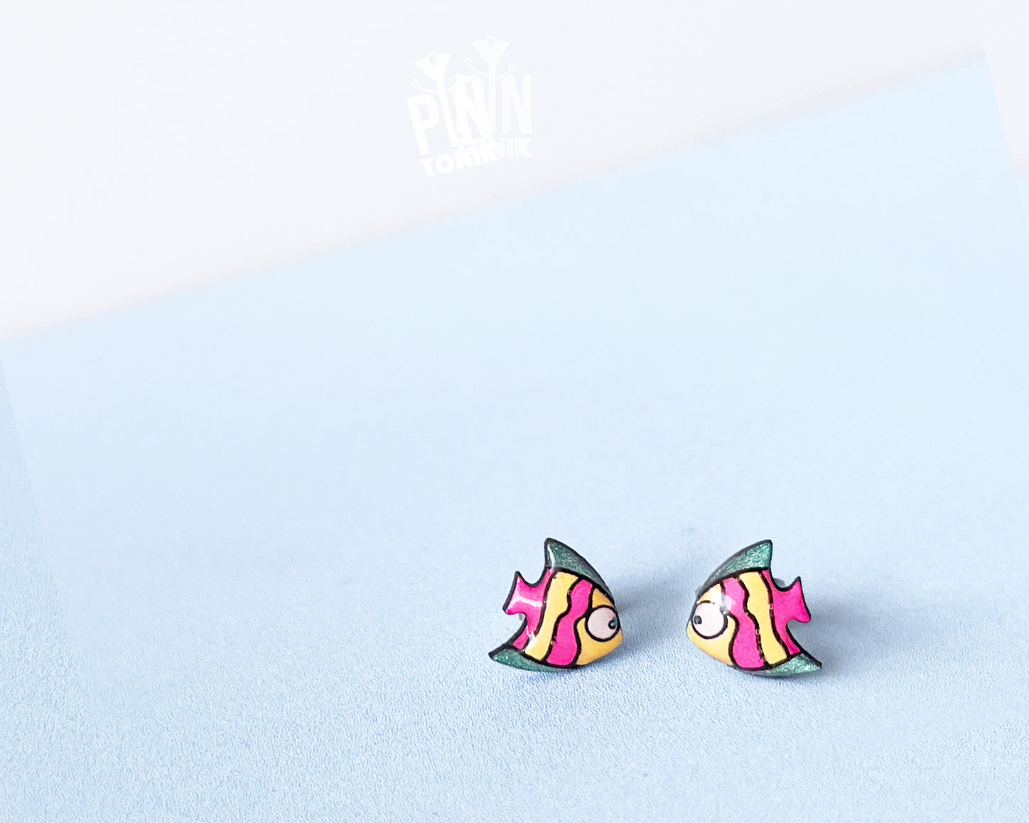 Angelfish Stud Earrings