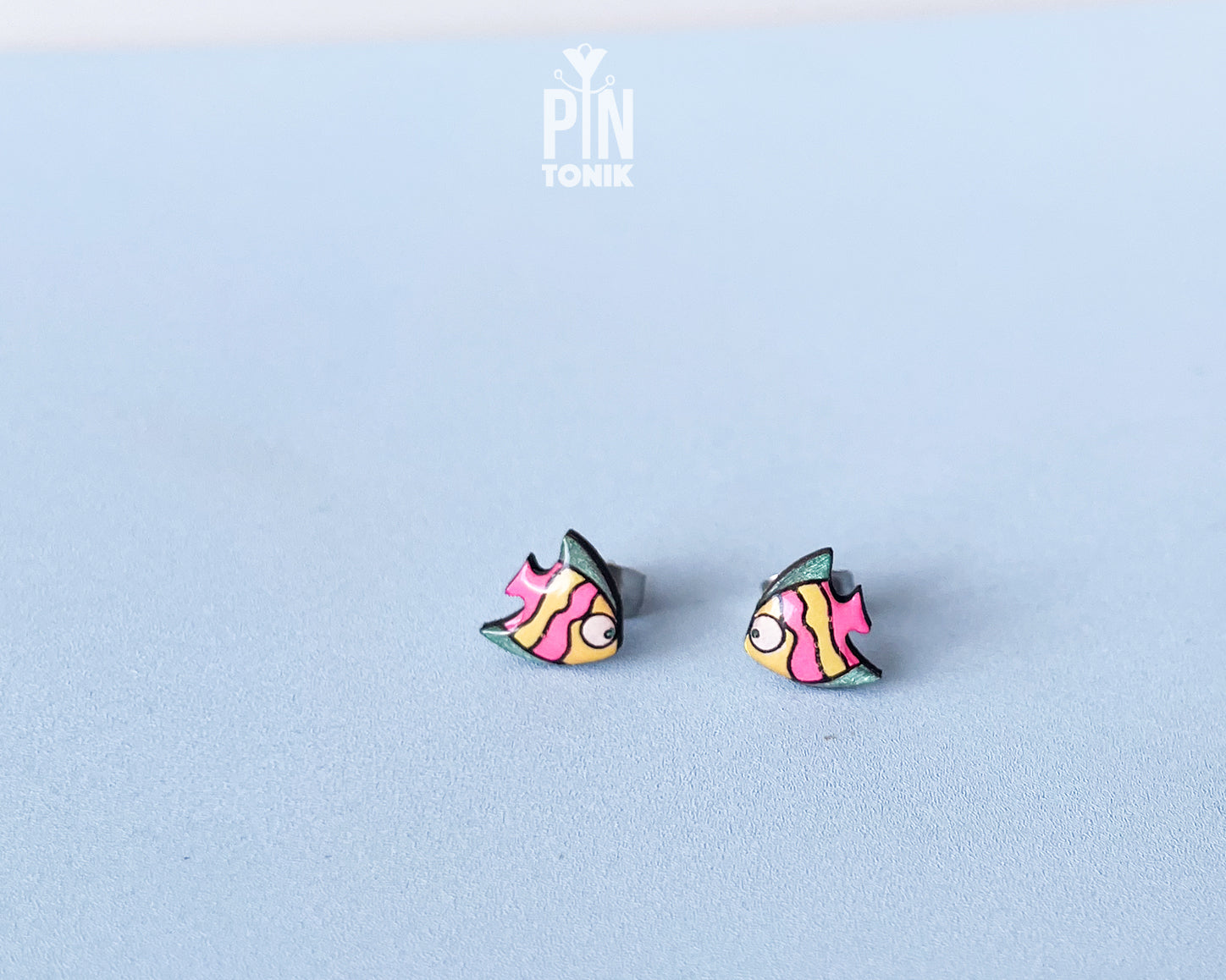 Angelfish Stud Earrings