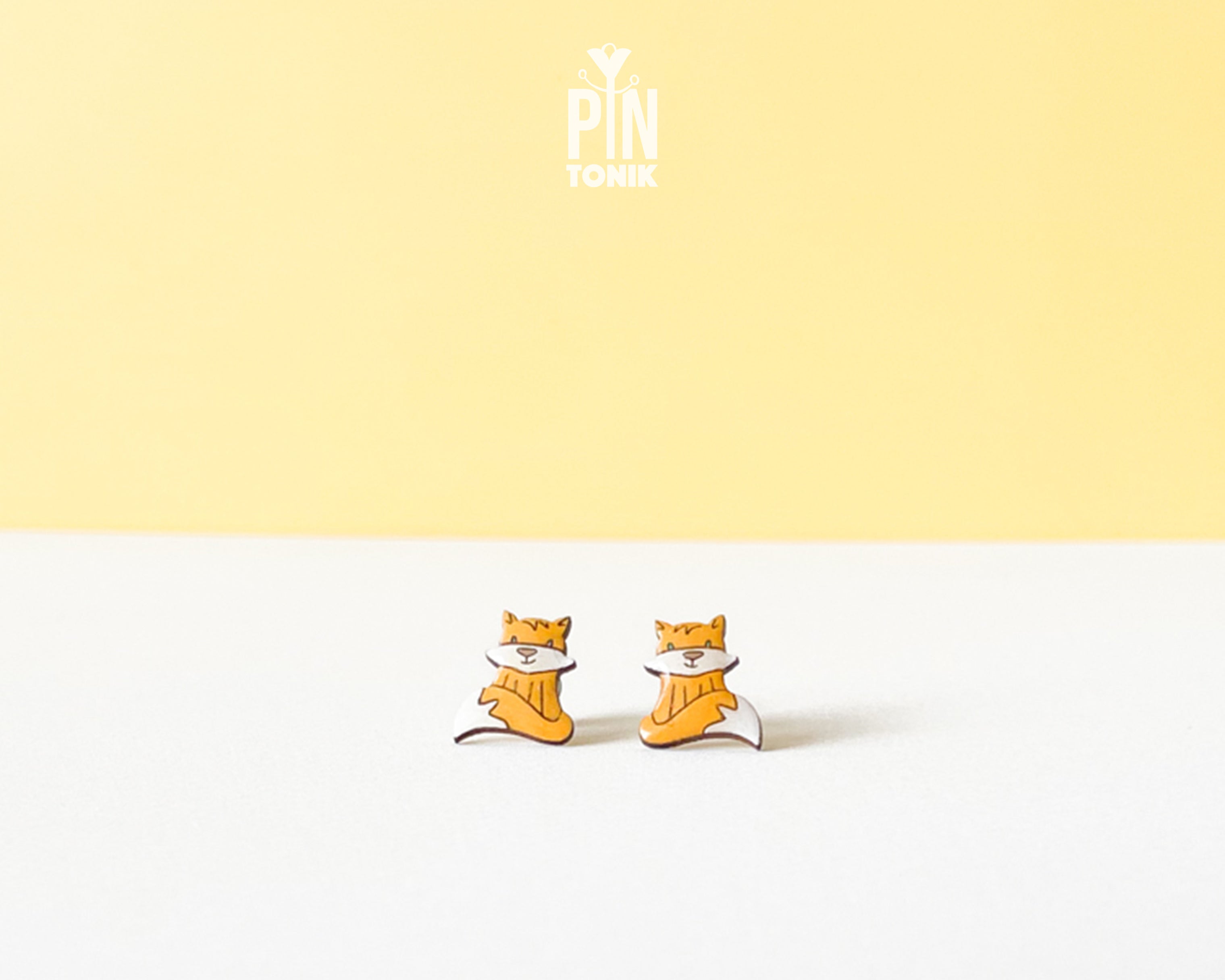 Fox Stud Earrings
