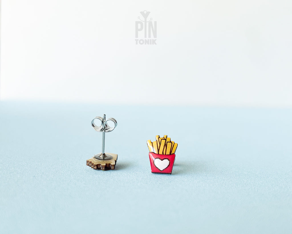Clous d'oreilles Frites