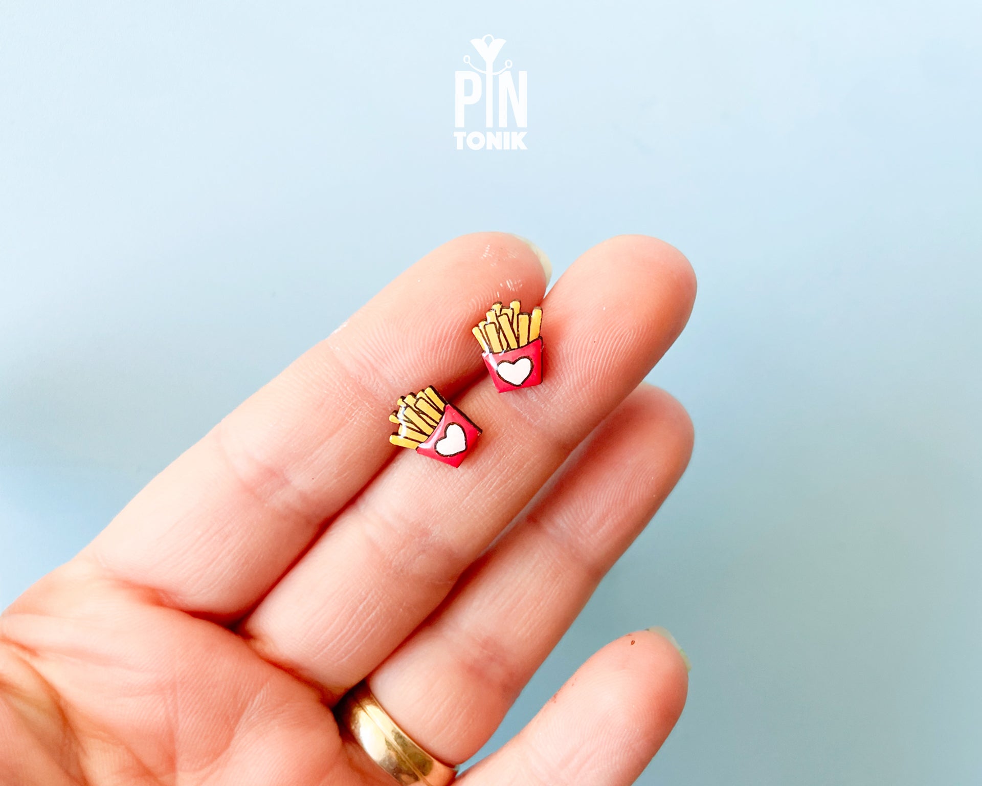 Clous d'oreilles Frites