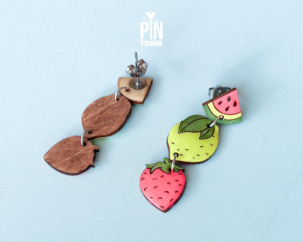 Summer Fruits Dangle Earrings