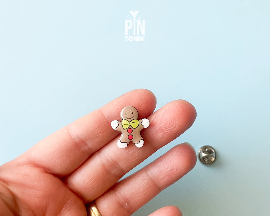 Gingerbread Man Pin