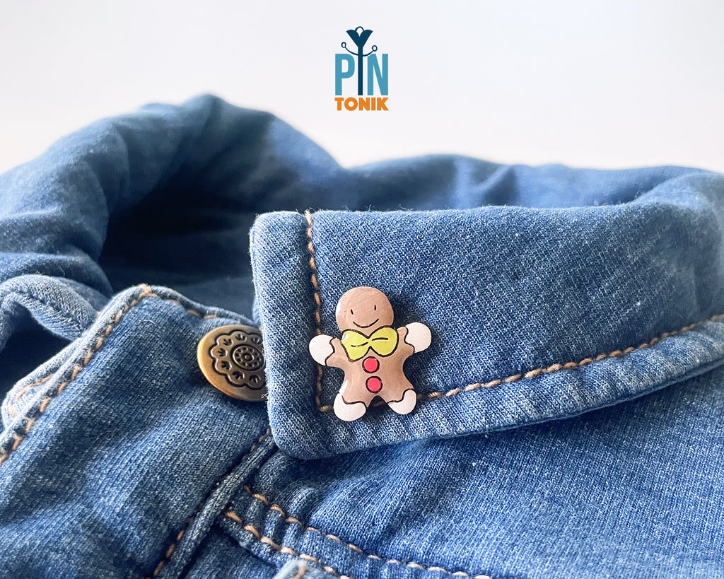 Gingerbread Man Pin