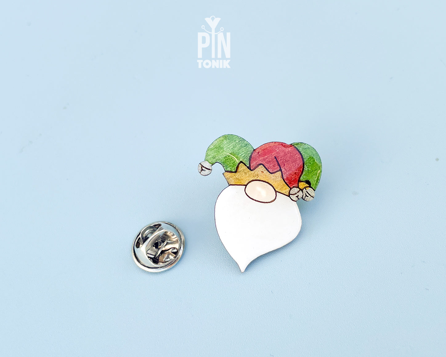 Jester Gnome Pin