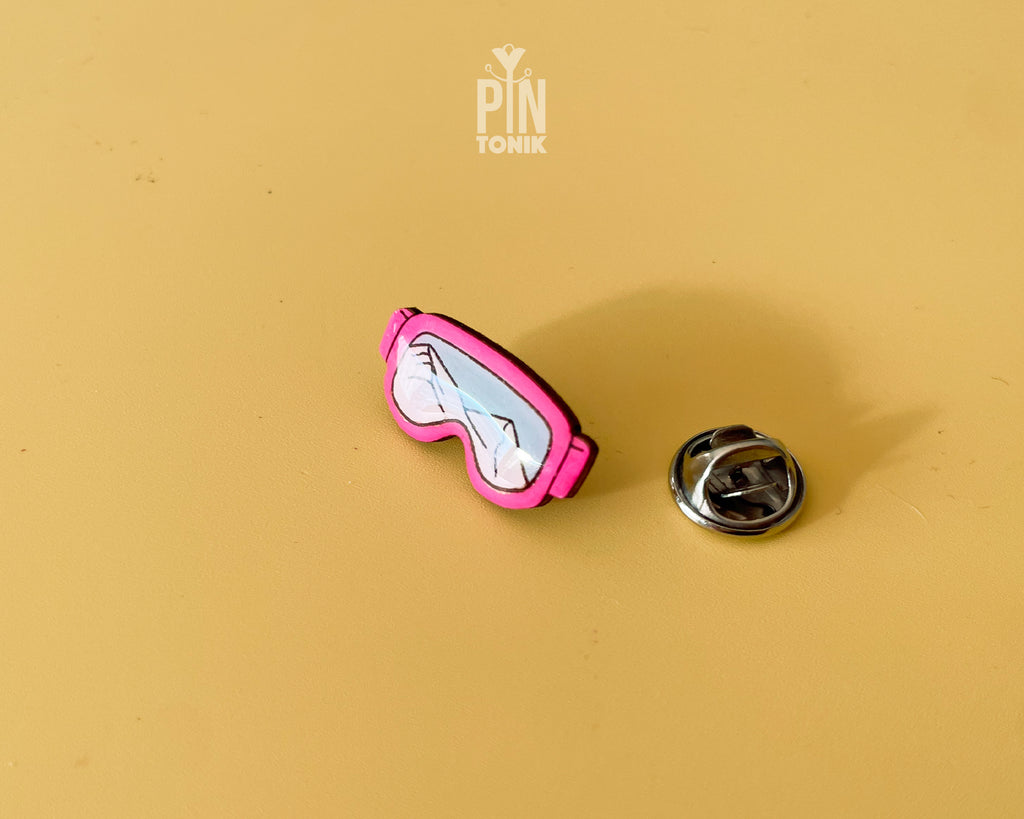 Ski Goggles Pin