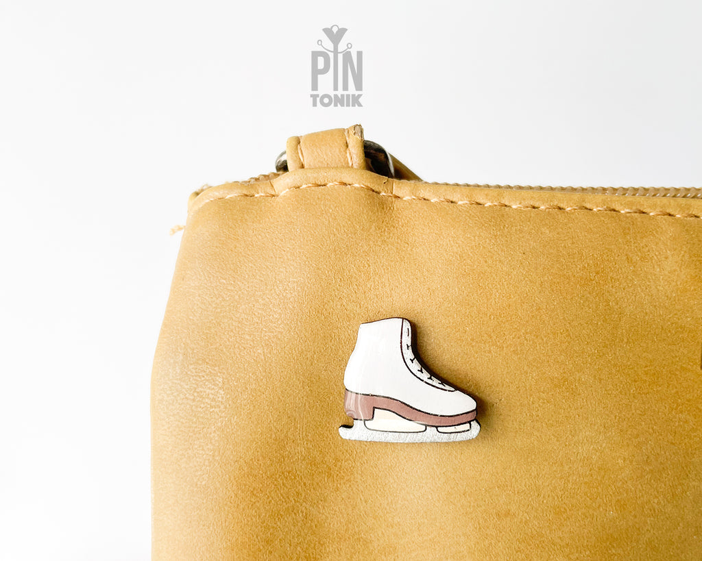Ice Skate Pin