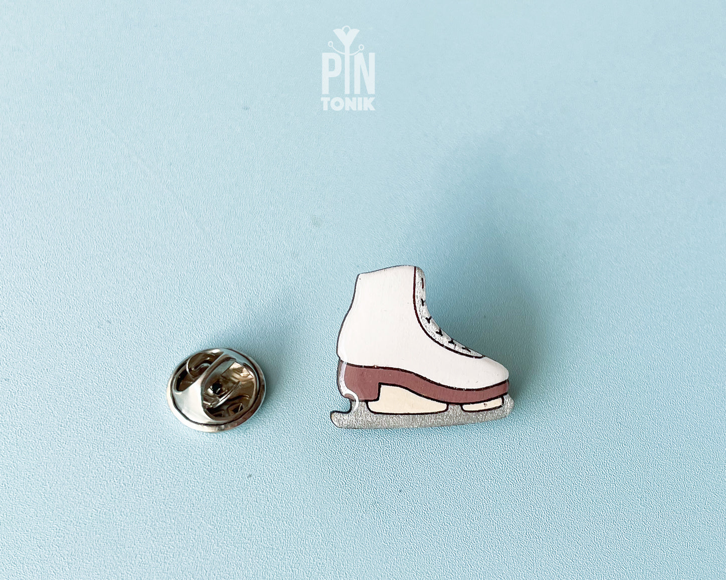 Ice Skate Pin