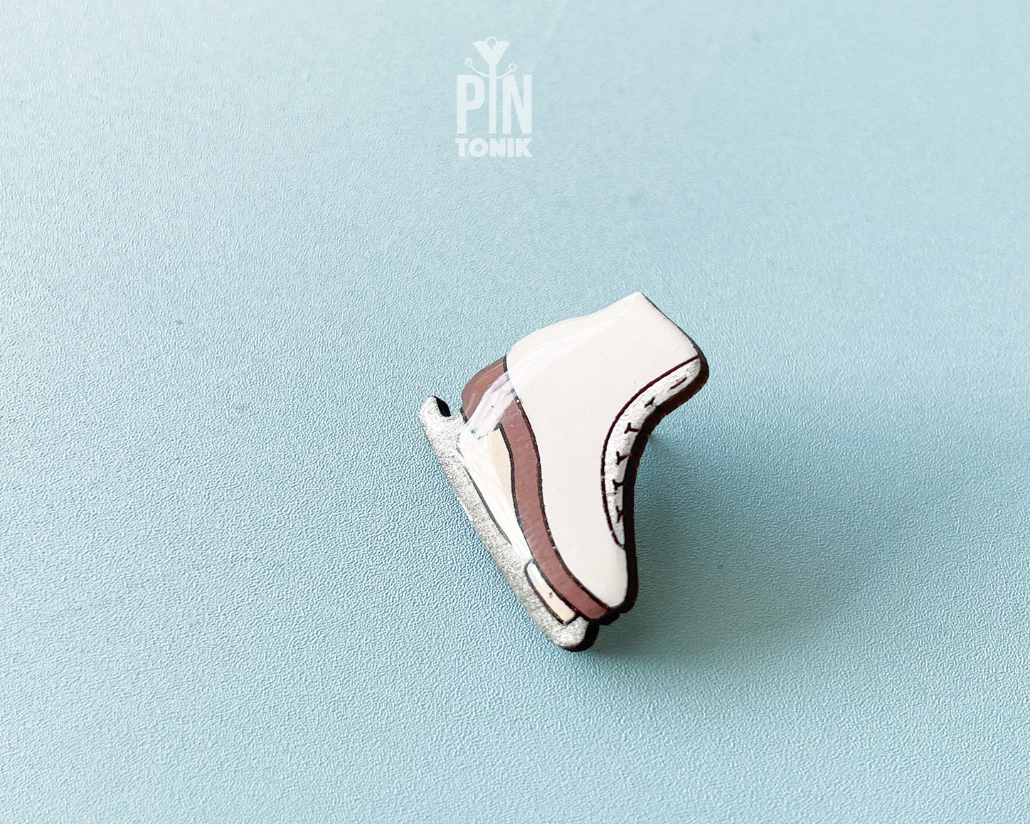 Ice Skate Pin