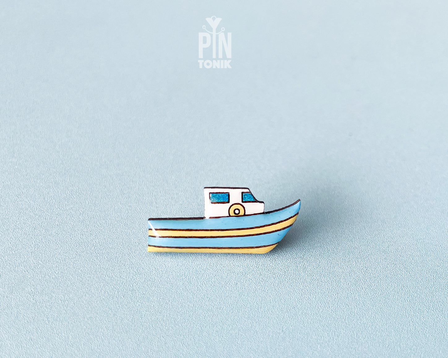 Fishing Boat Pin