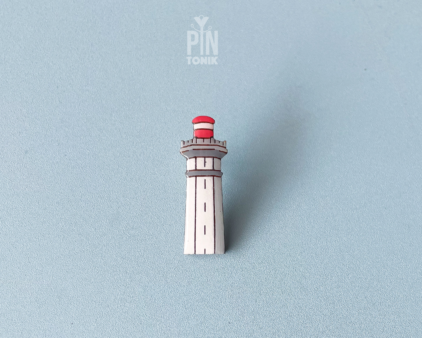 French Coastal Lighthouse Pin