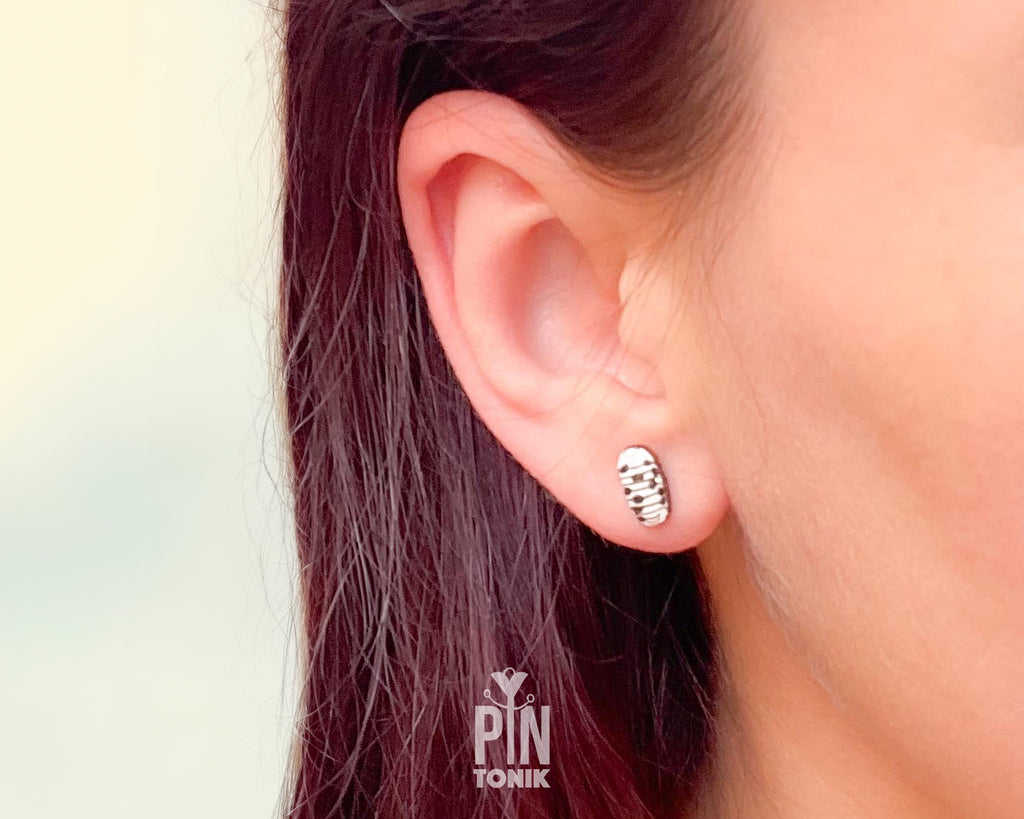 Colorful Rolly Polly Stud Earrings